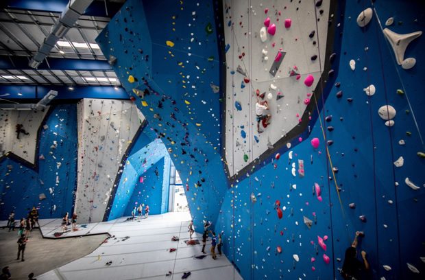 indoor climbing gyms