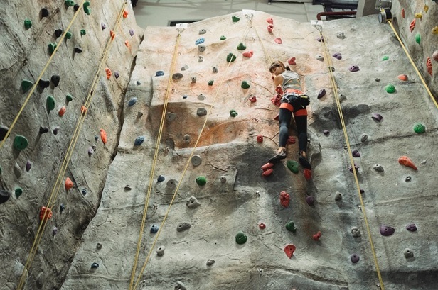 indoor rock climbing gyms